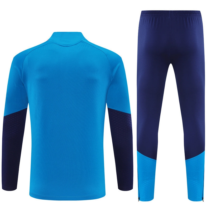Spain Training Tracksuit Men/Kids 2026 2027 Blue-League Threads